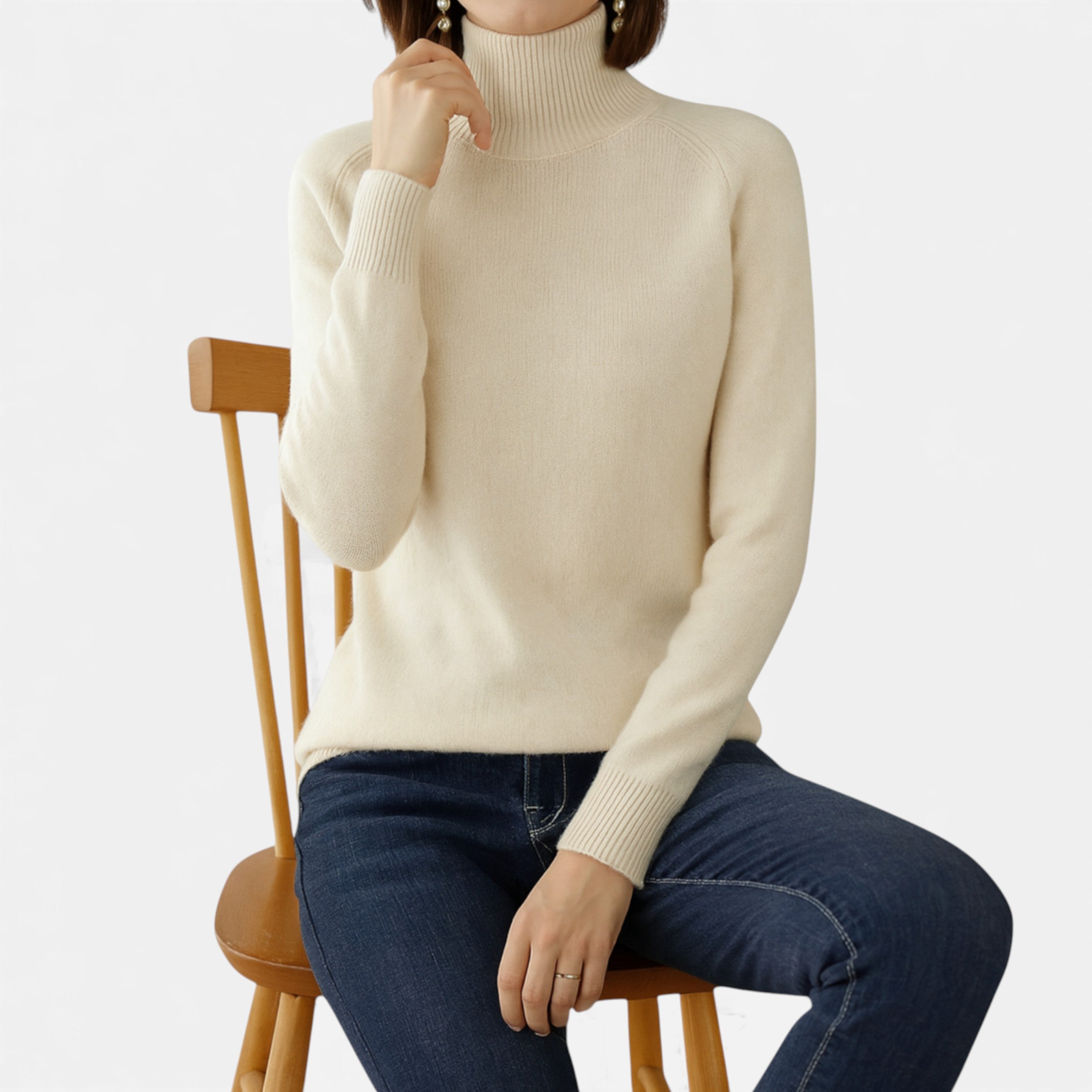 Célouris | Women’s Mock-Neck Sweater