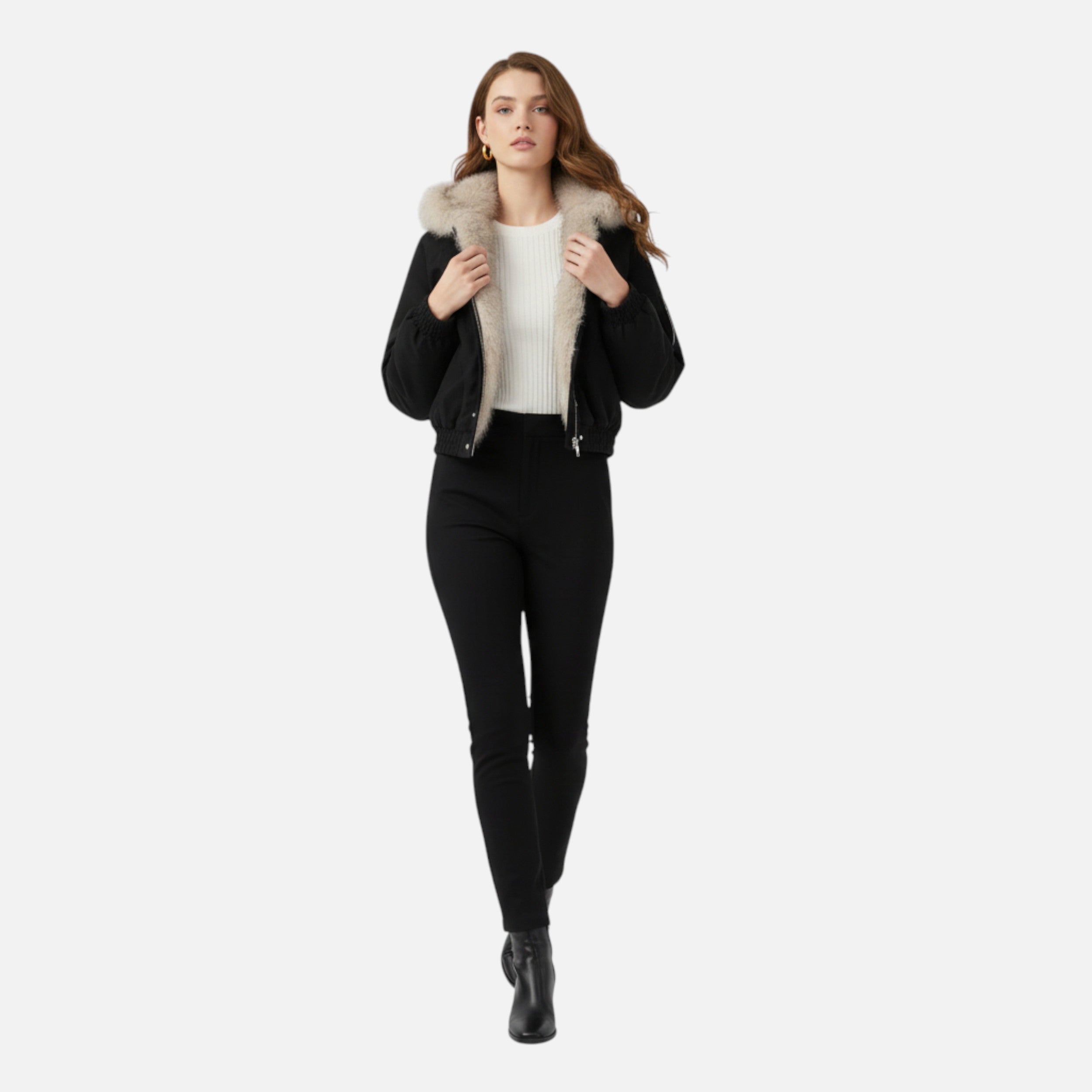 Célouris | Women’s Hooded Wool Coat