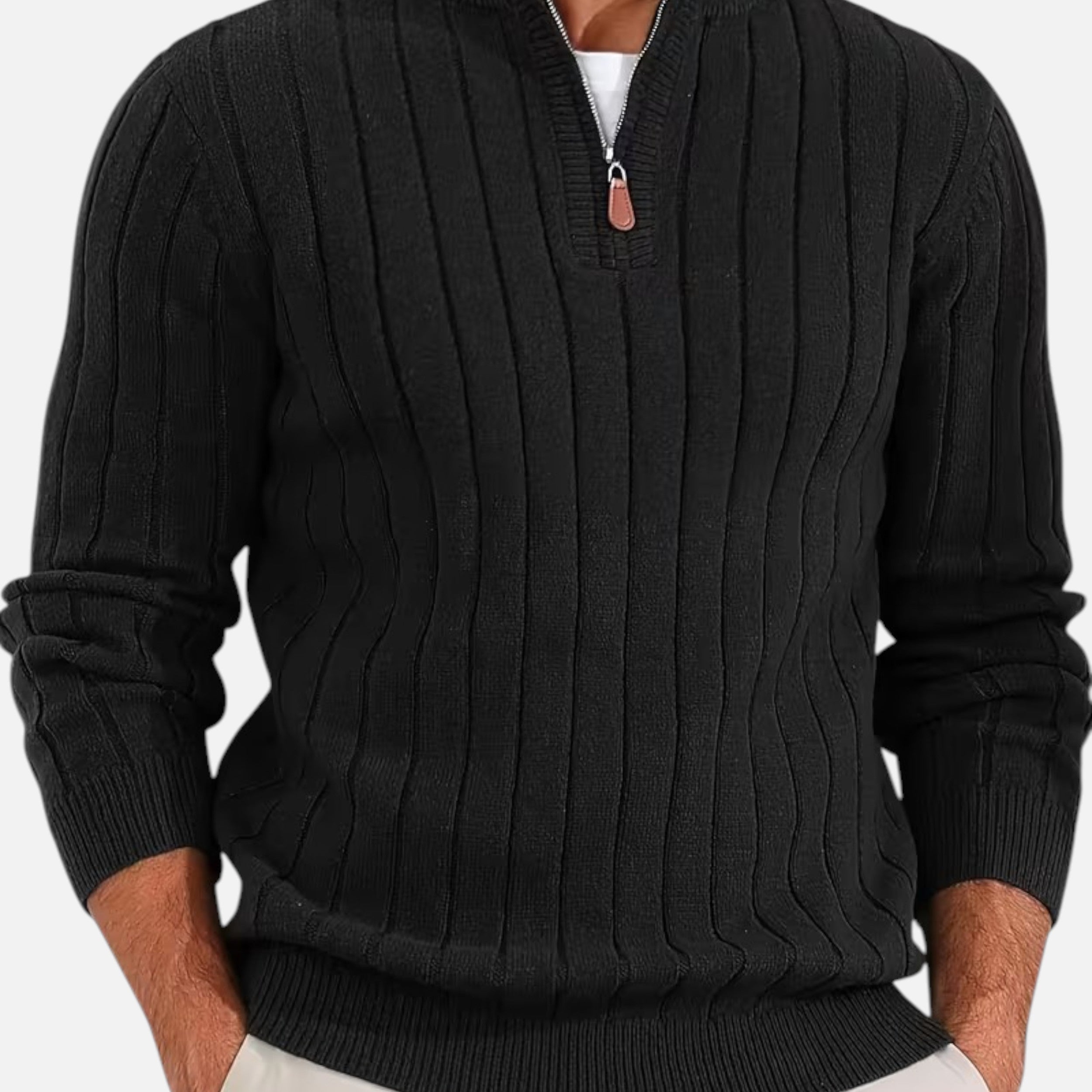 Célouris | Men’s Half-Zip Stand-Collar Pullover